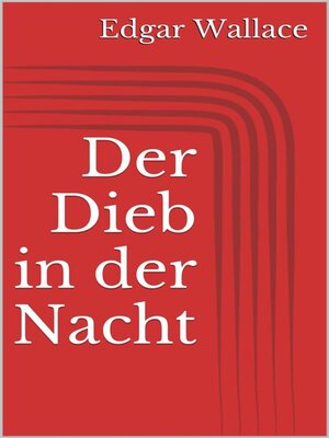 cover image of Der Dieb in der Nacht